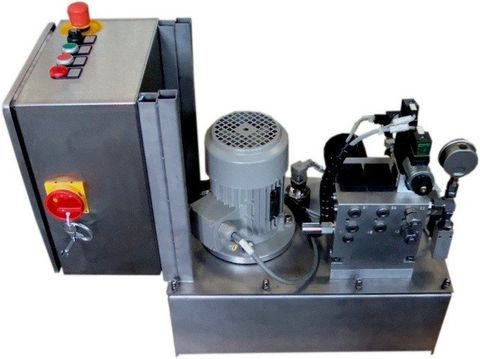 Hydraulic unit for pressure supply