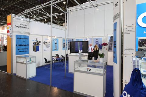 Exhibition stand of Keicher Engineering AG