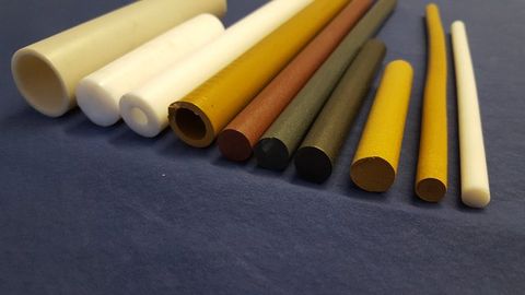 UHMW-PE tubes and rods