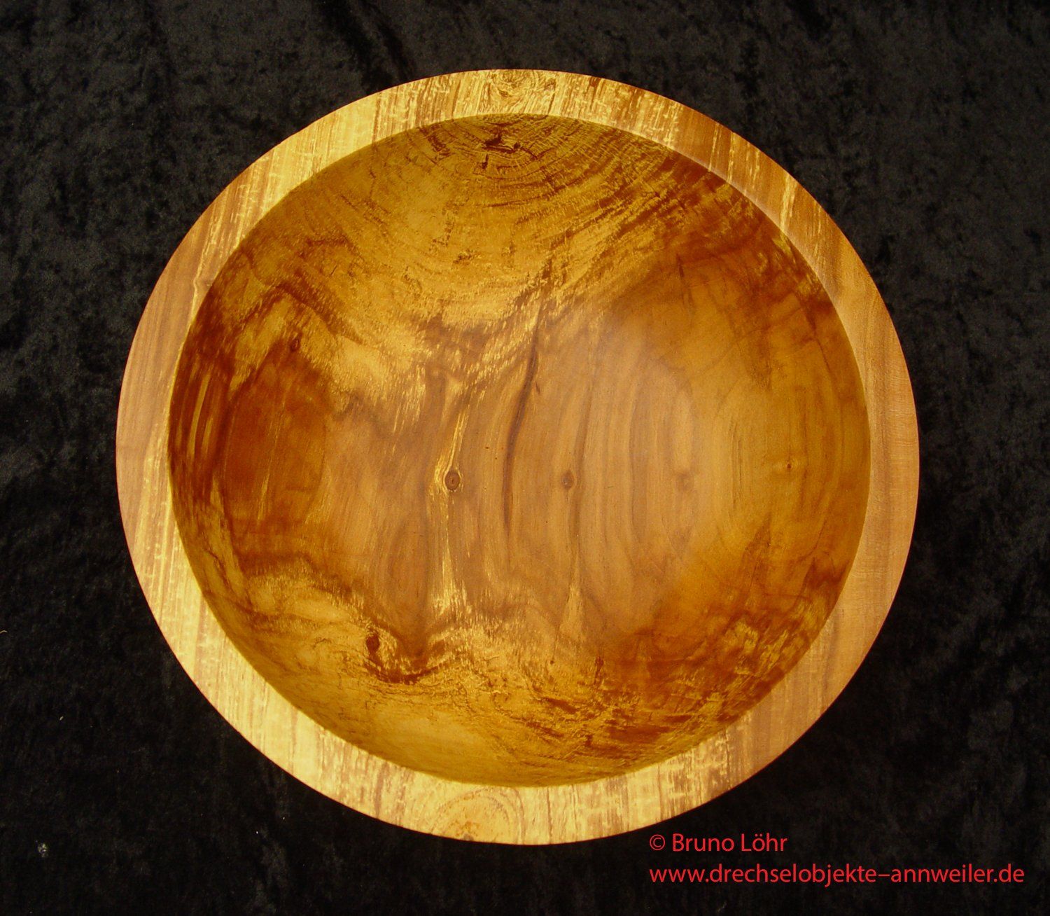 Schale Apfelbaum gestockt Holzschale, Holzschüssel,  Obstschale, Kunsthandwerk, Handarbeit,