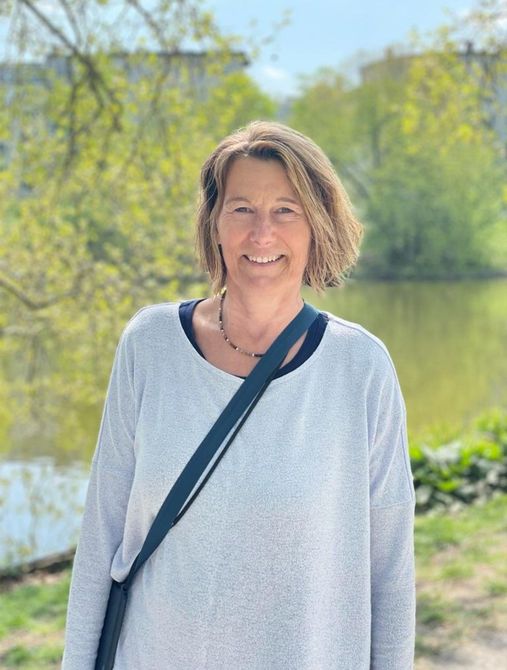 Carola Märker in der Natur