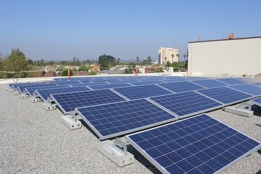 Paneles Solares sobre azotea