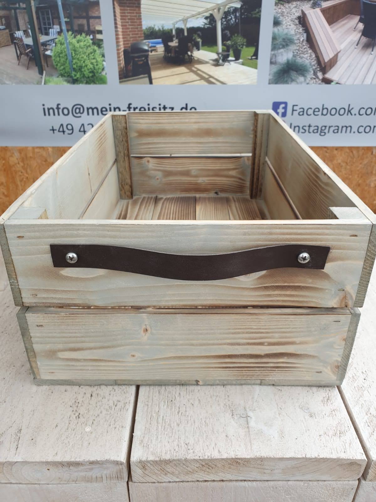 Passendes Accessoires aus Holz zu unseren Möbeln und Terrassenideen