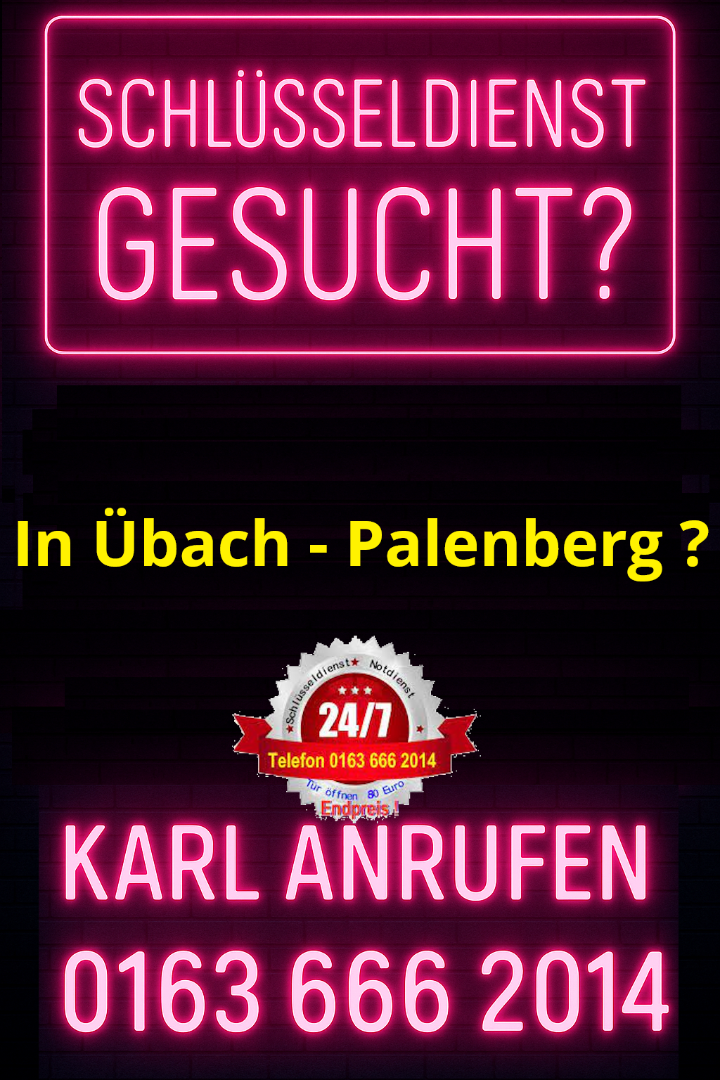 Top Schlüsseldienst in Übach Palenberg !