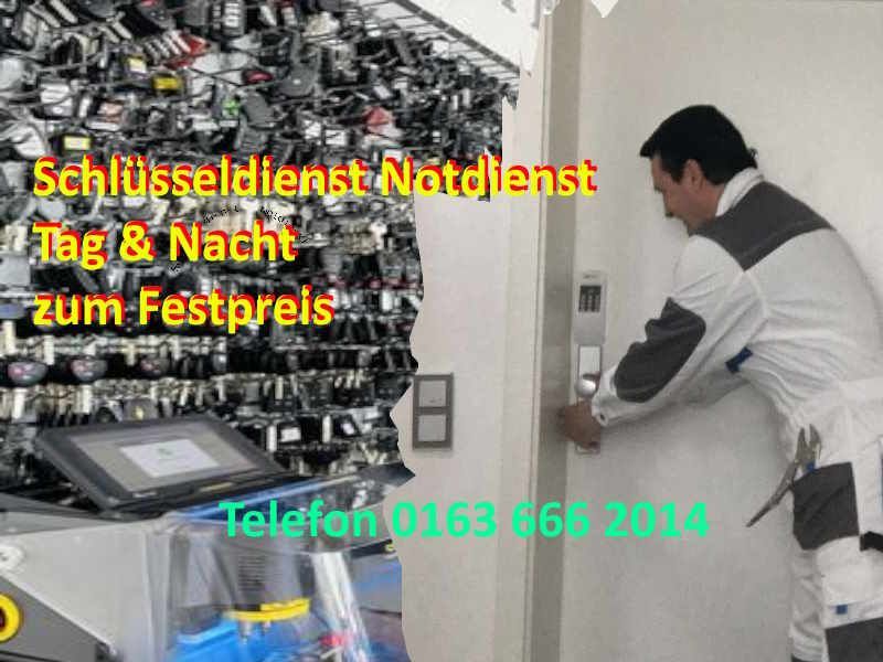 Schlüsseldienst Notdienst Tag & Nacht - 24 Stunden erreichbar