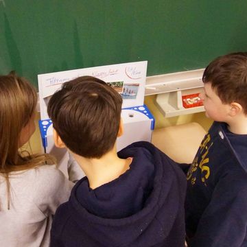 Wahl im Klassenraum