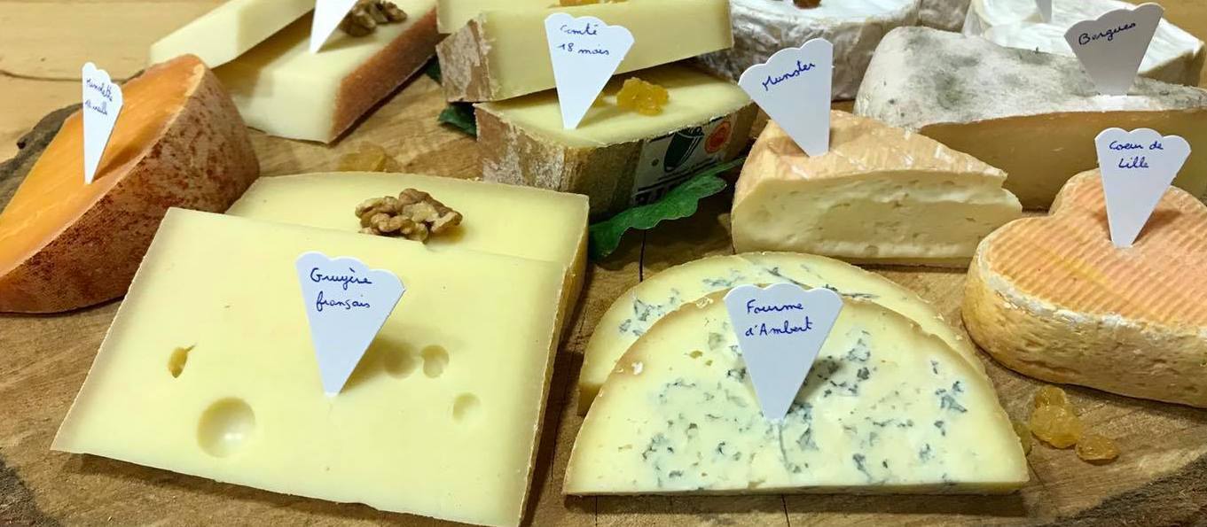 Plateaux de fromages à Cambrai