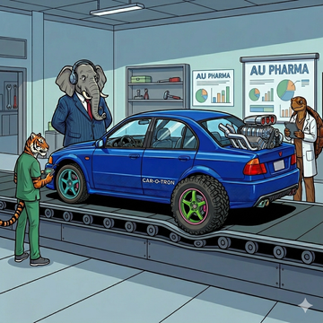 Krankenhäuser bauen Autos