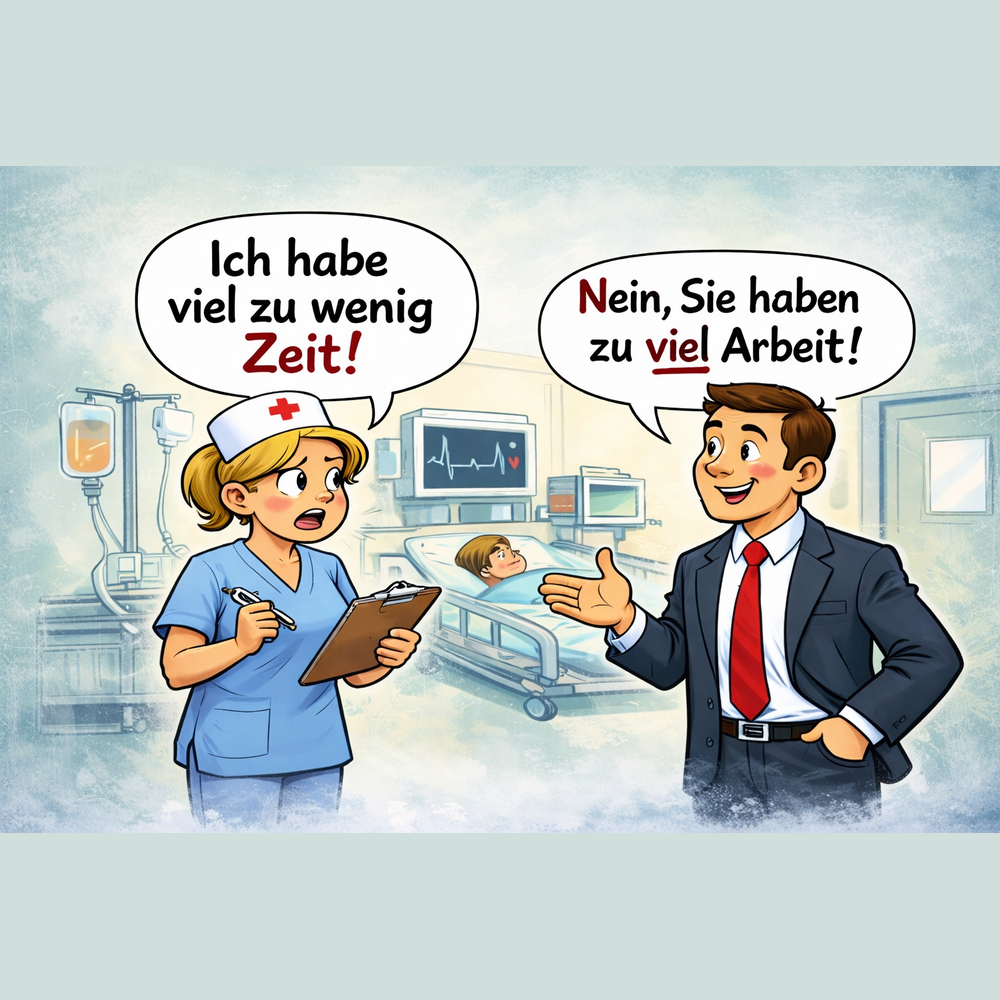 Zu wenig Zeit, zu viel Arbeit
