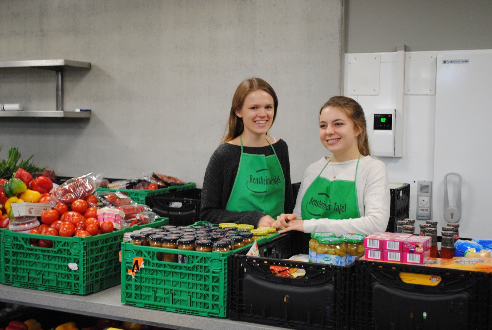 Ehrenamtliche Mitarbeit bei der Bensheimer Tafel