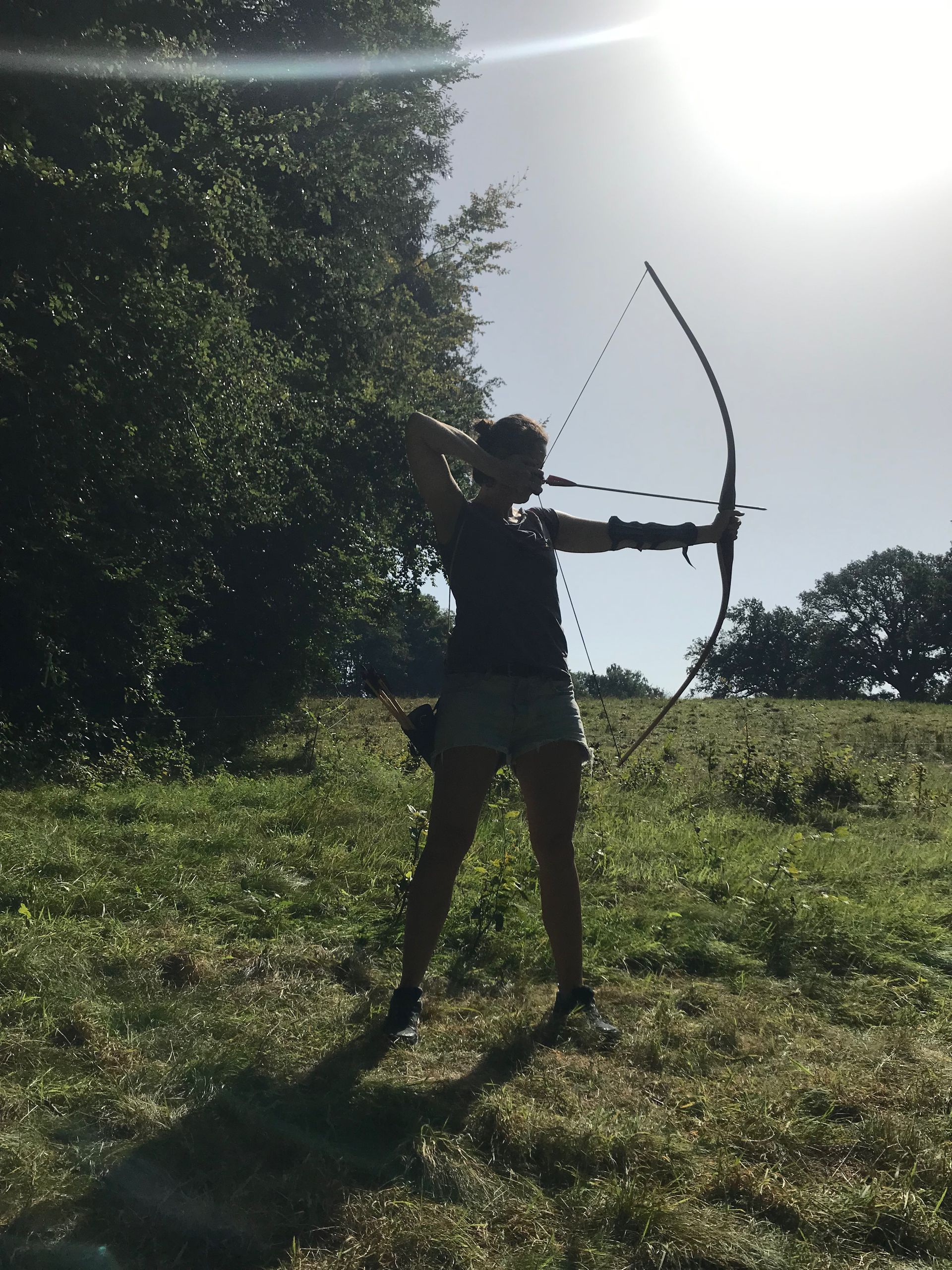 Pfeil und Bogen, Bogenschießen, Coaching, Therapie, Prozessbegleitung