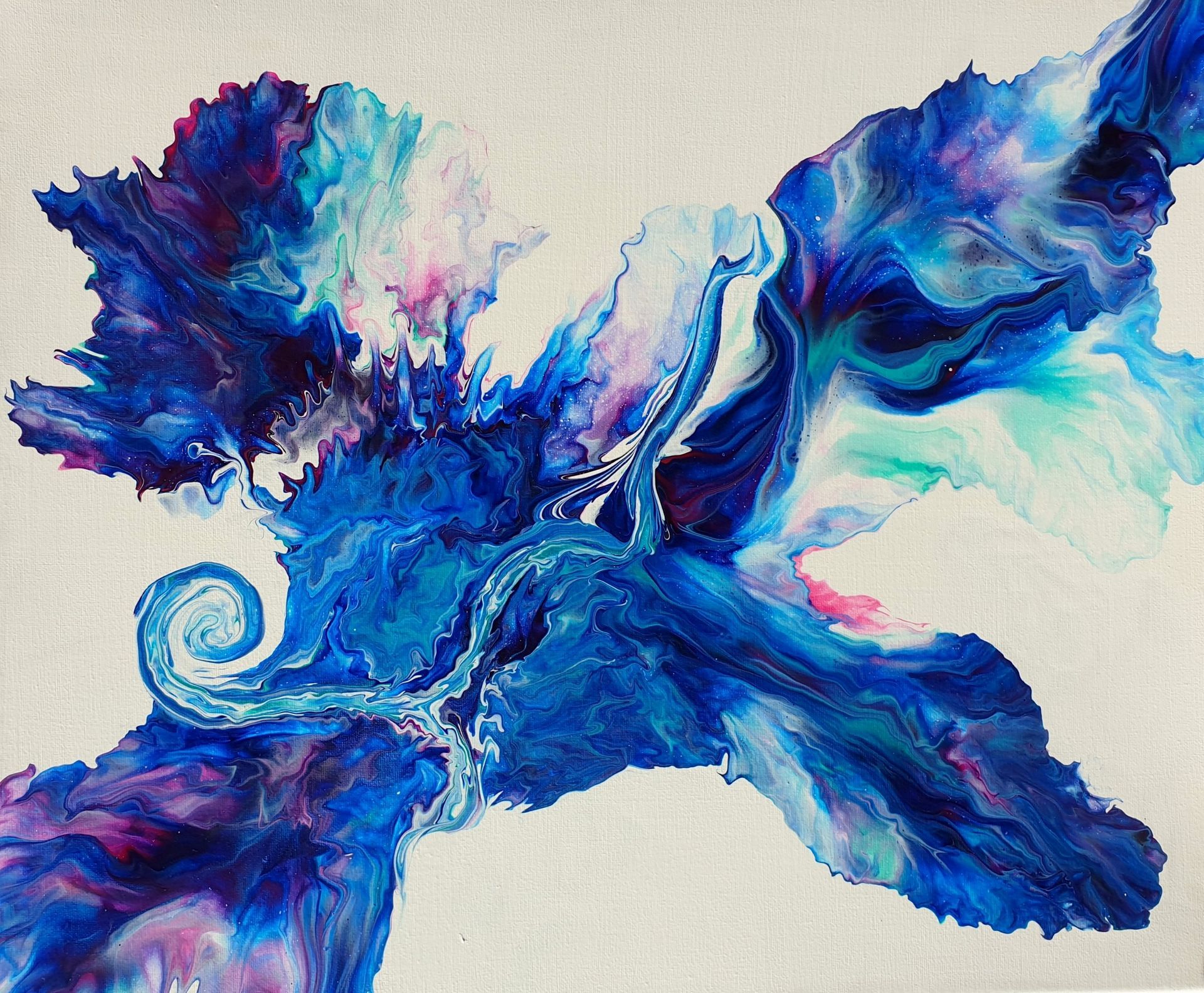 nordsee-art andrea schütz-böse blue dragon