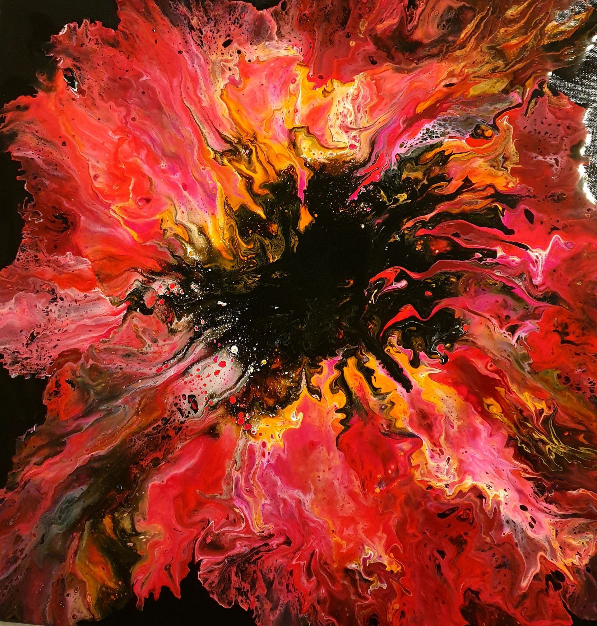 orion nebula nordsee-art