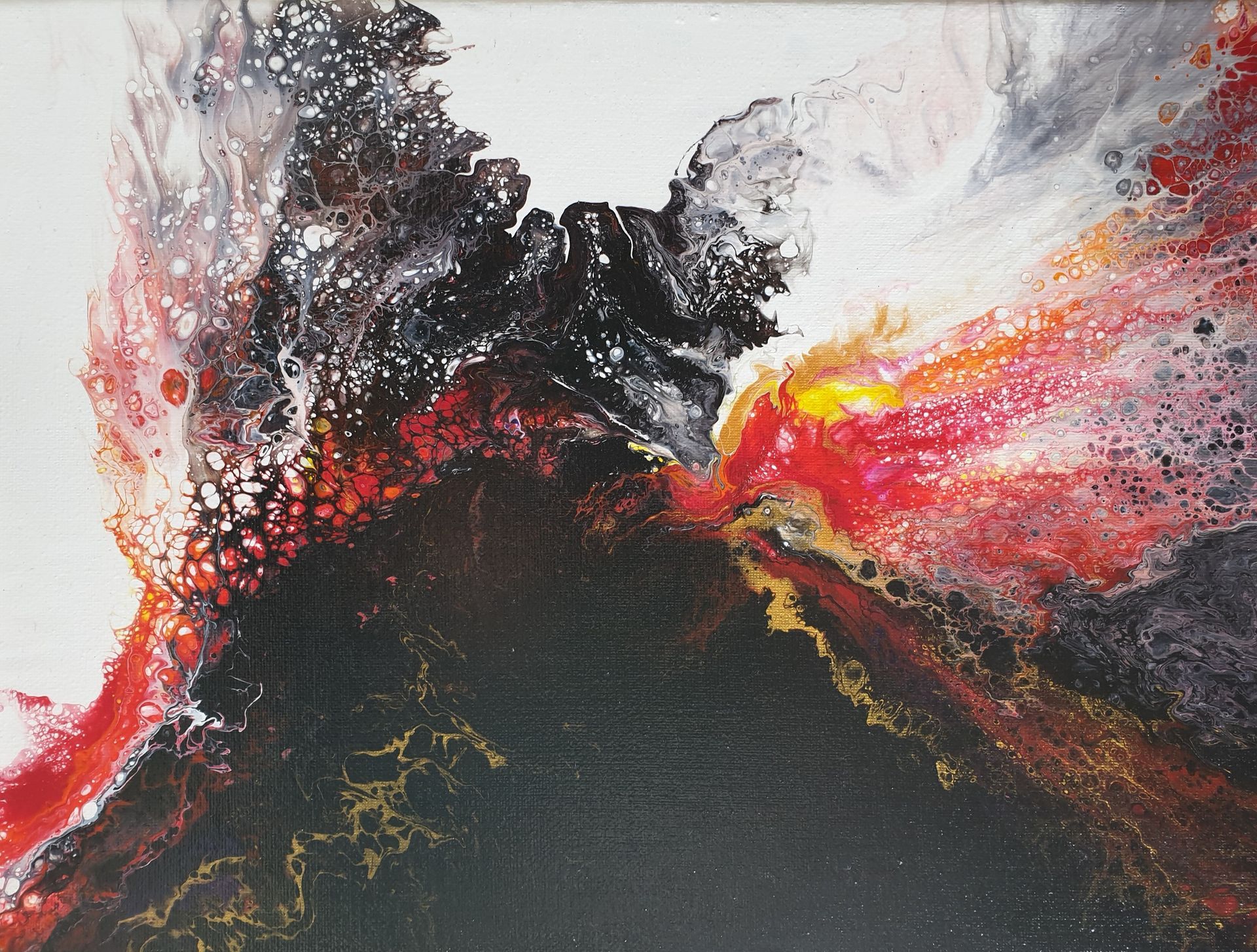 Volcano nordsee-art Vulkan