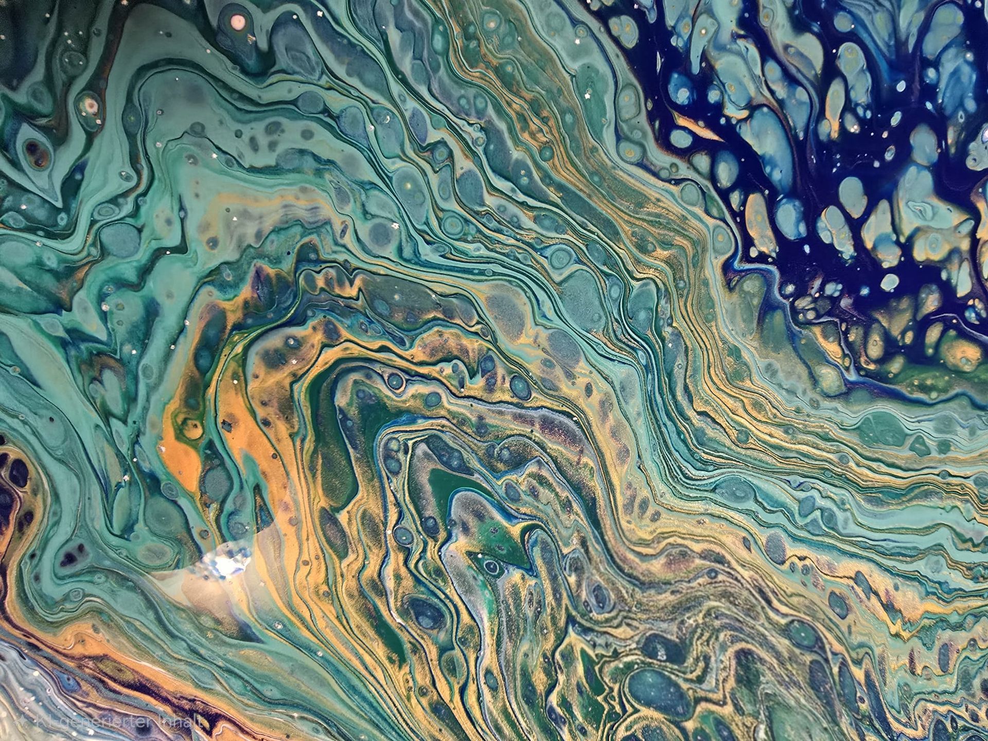 Acrylic Pouring Flip-Cup Technik Schnupperkurs