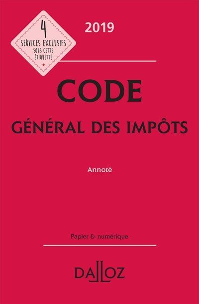 livre rouge du code général des impôts