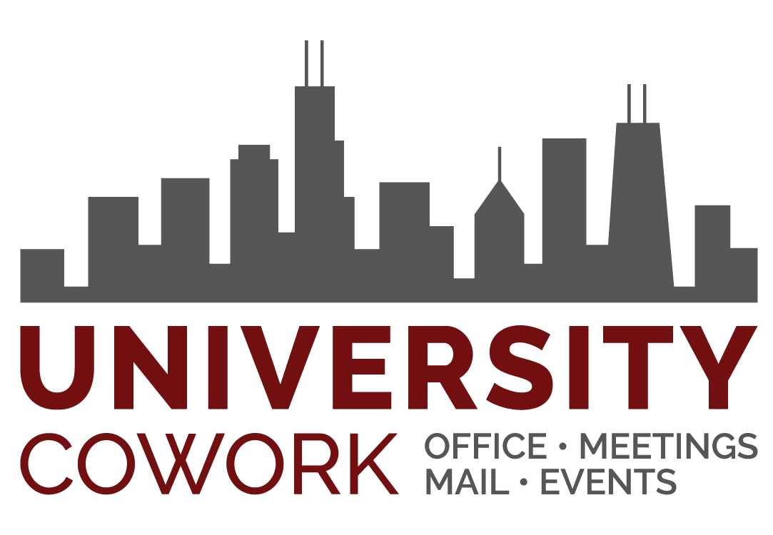 University CoWork Logo Main Office Meetings Mail Events