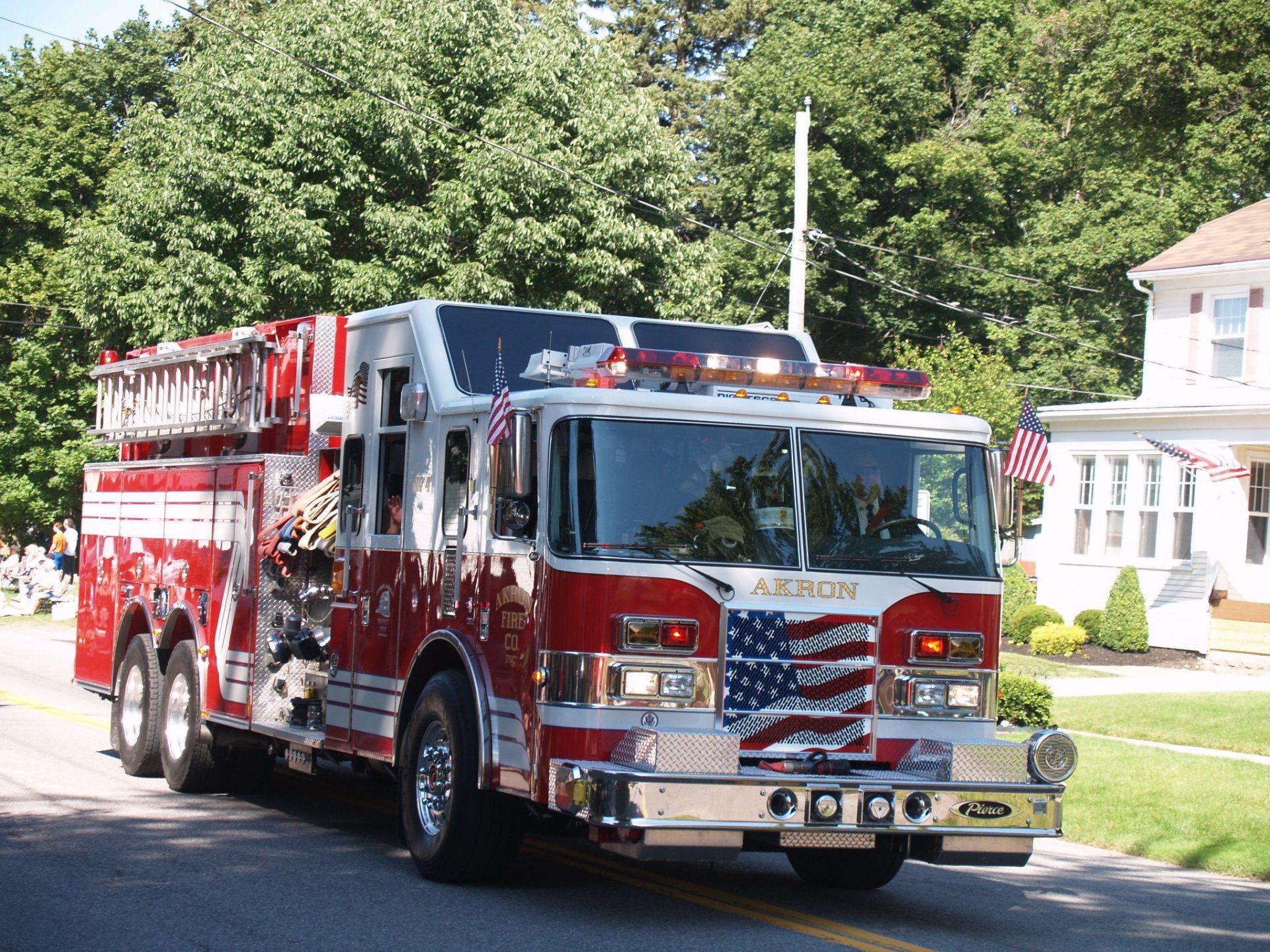 to the Akron Fire Company, Akron NY.