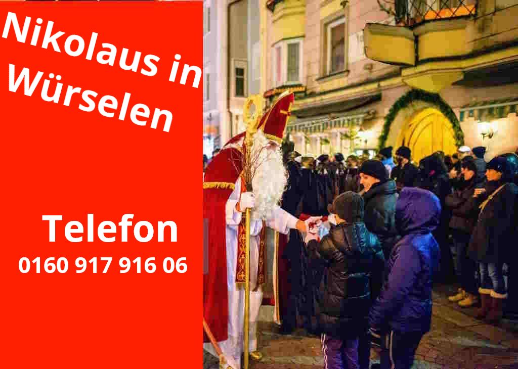Nikolaus in Würselen - Weihnachtsmarkt Firmen Feier Seniorenheim, Private Events, Schule und Kita Nikolaus in Würselen - Weihnachtsmarkt Firmen Feier Seniorenheim, Private Events, Schule und Kita
