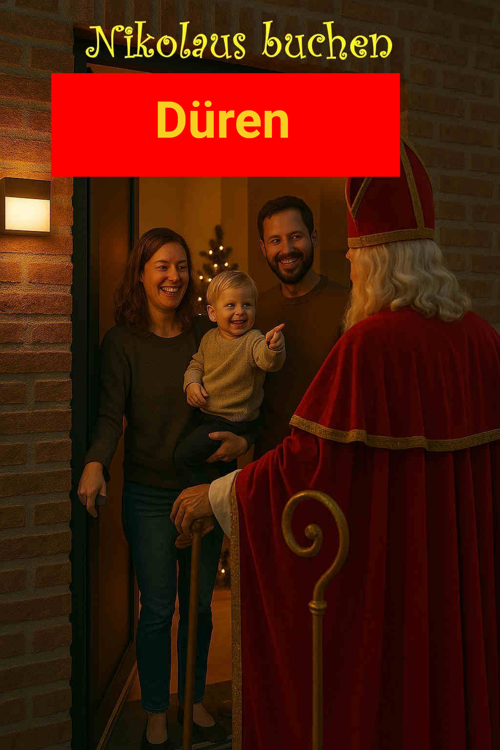 Nikolaus in Düren - Phantastischer Nikolaus > Hier buchen - mieten
