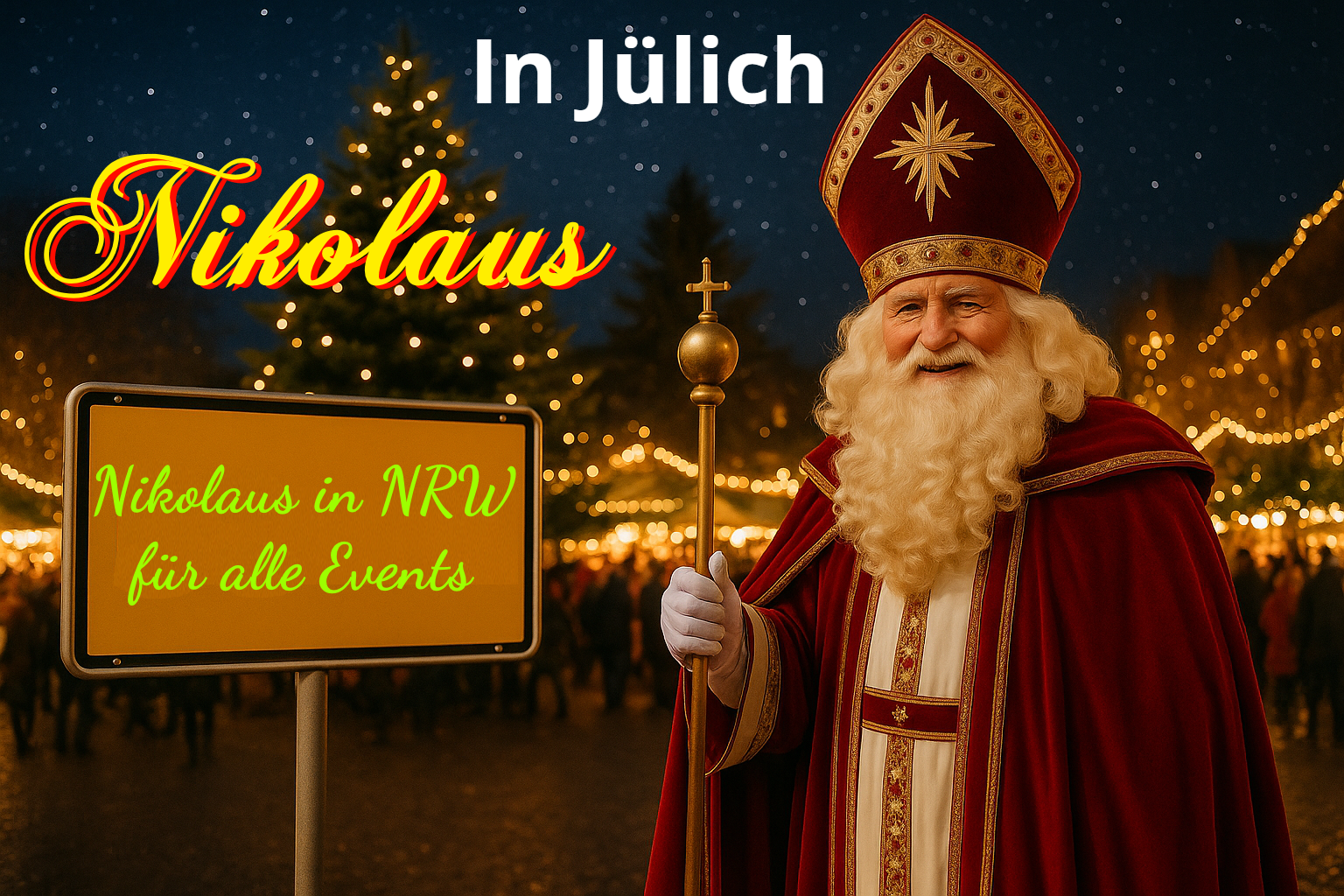 Nikolaus in Jülich buchen Nikolaus in Jülich buchen