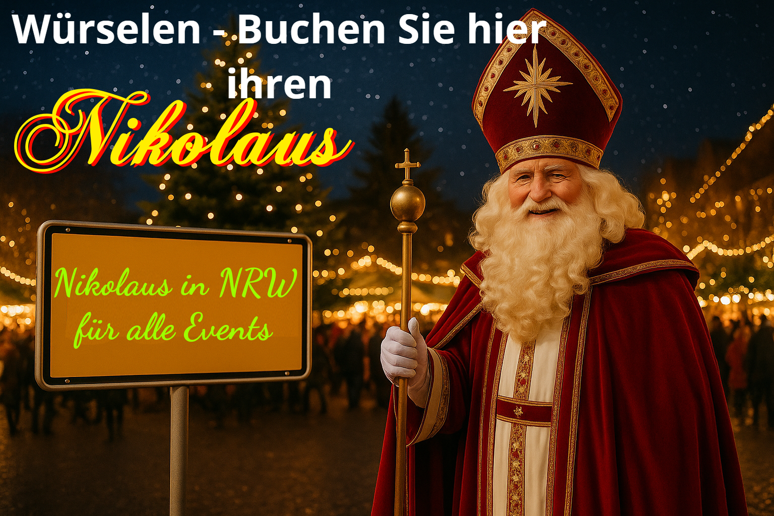 Würselen - Nikolaus in Würselen buchen Würselen - Nikolaus in Würselen buchen