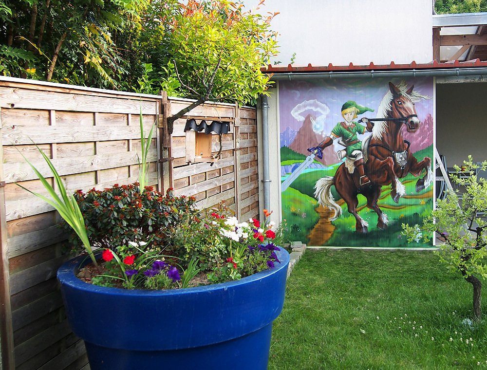 décoration murale jardin