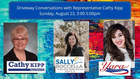 Driveway Conversations with Representative Cathy Kipp and Sally Boccella