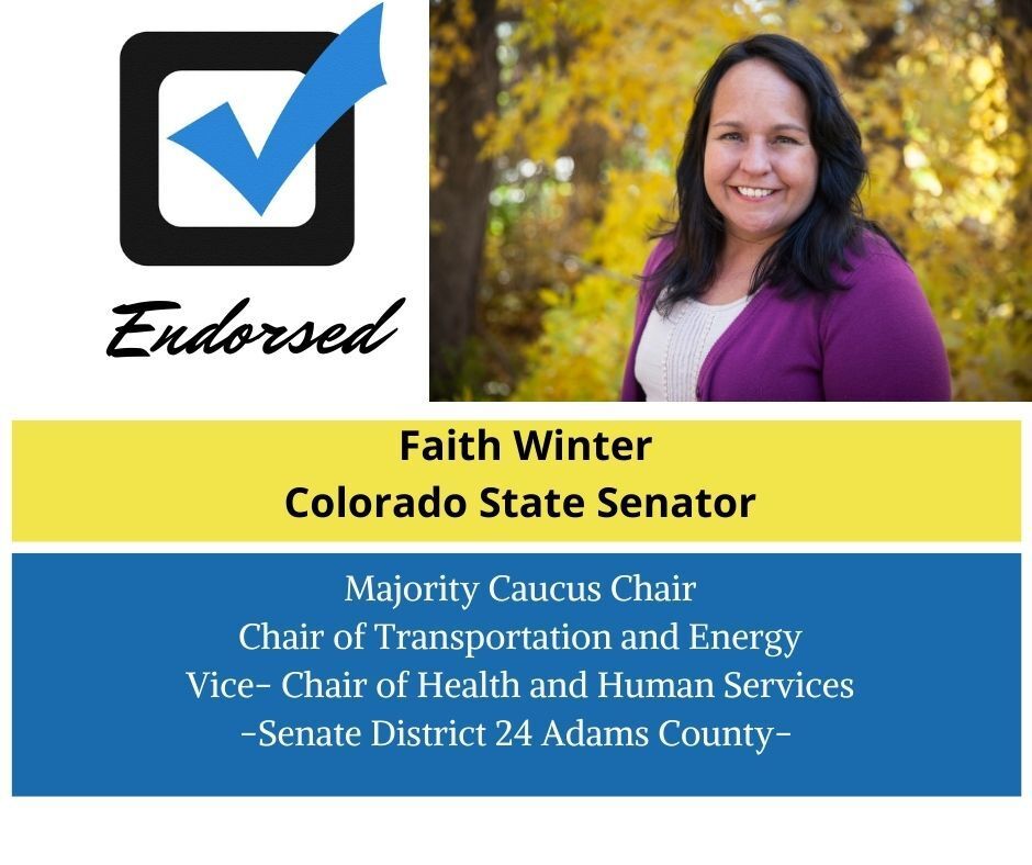 Faith Winter endorses Sally Boccella for Colorado