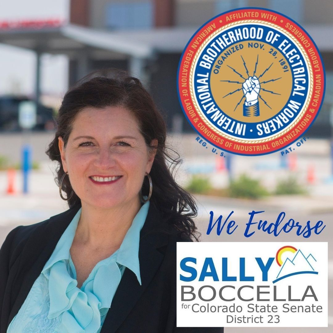 IBEW Local 111 endorses Sally Boccella for Colorado