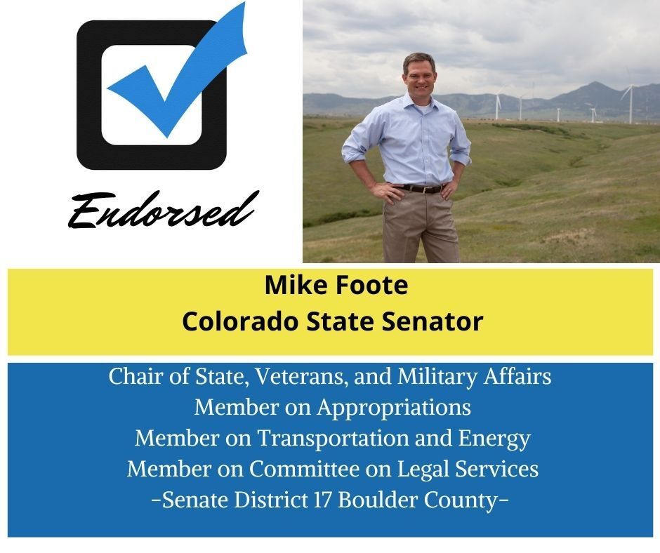 Mike Foote endorses Sally Boccella for Colorado