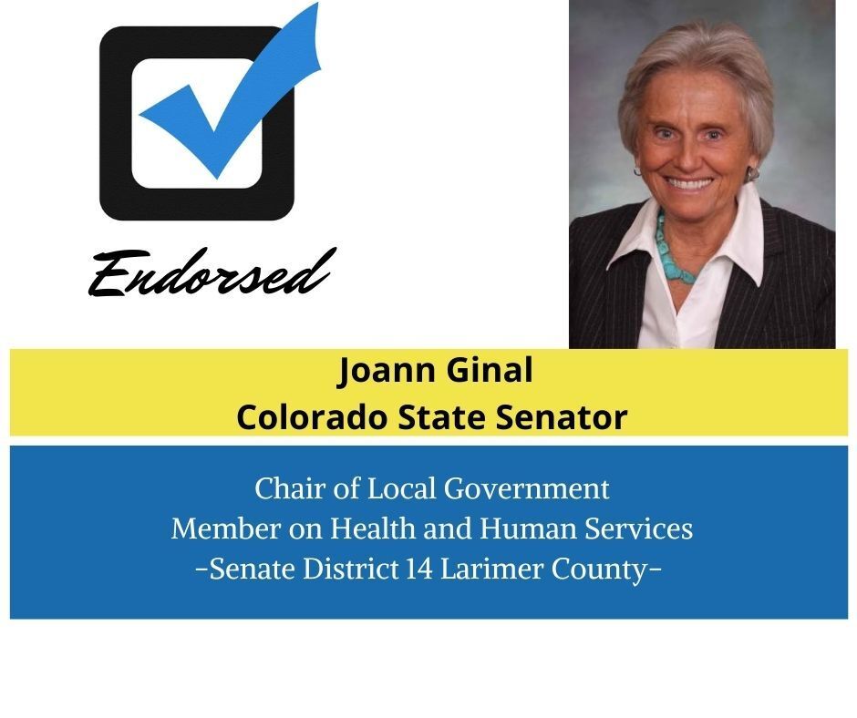 Joann Ginal endorses Sally Boccella for Colorado