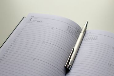 Hausmeisterservice Notizblock mit Stift