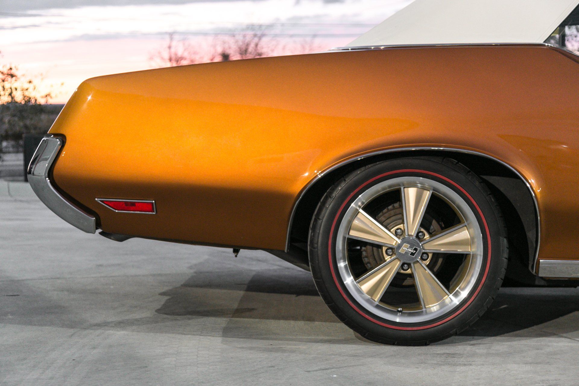 1972 Cutlass Convertible rear wheel