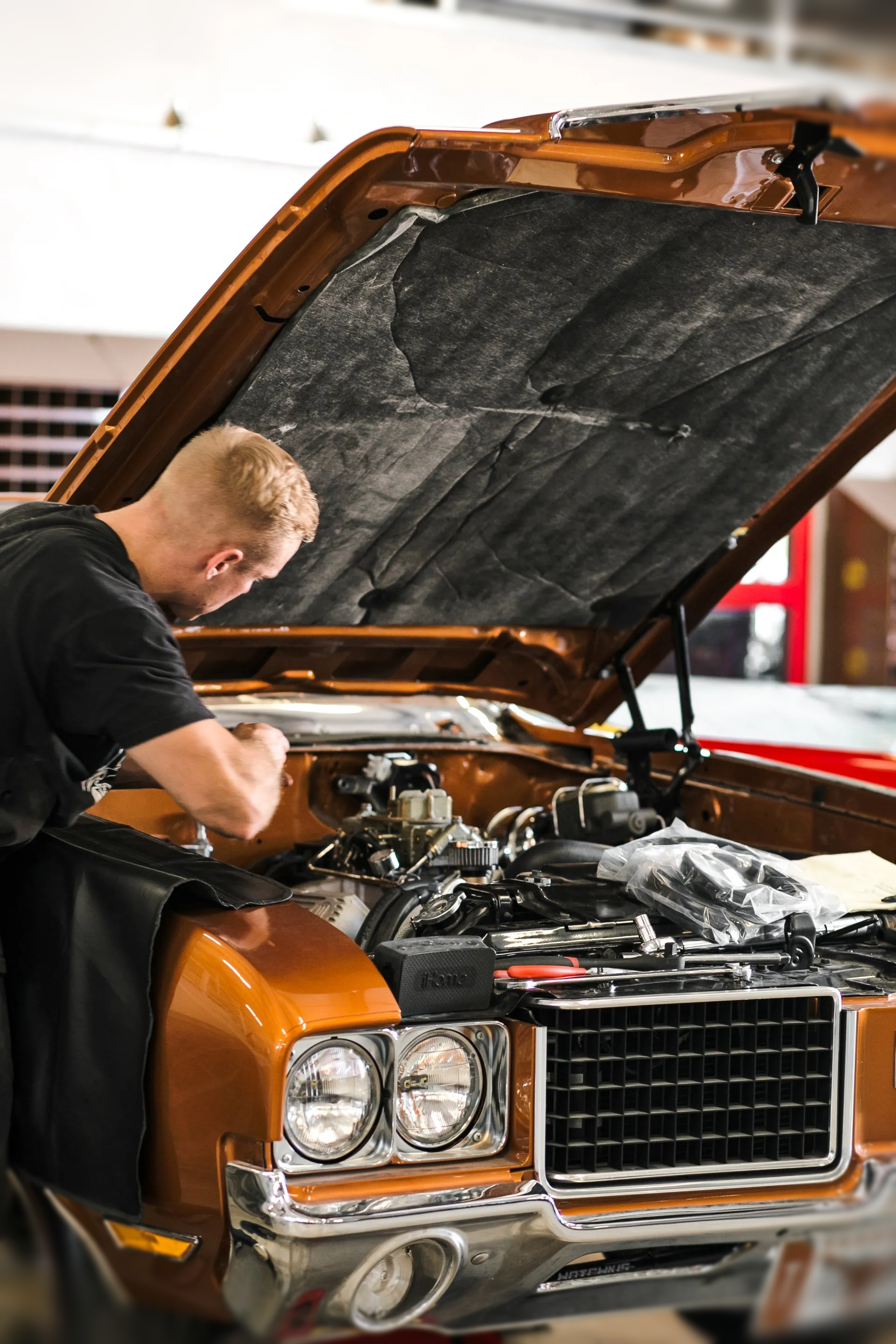 1972 Cutlass Convertible engine