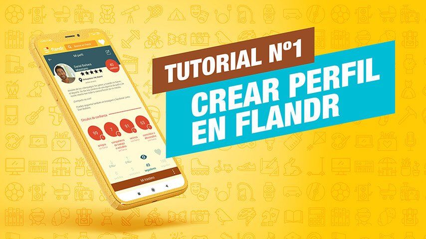 Tutorial crear perfil en Flandr