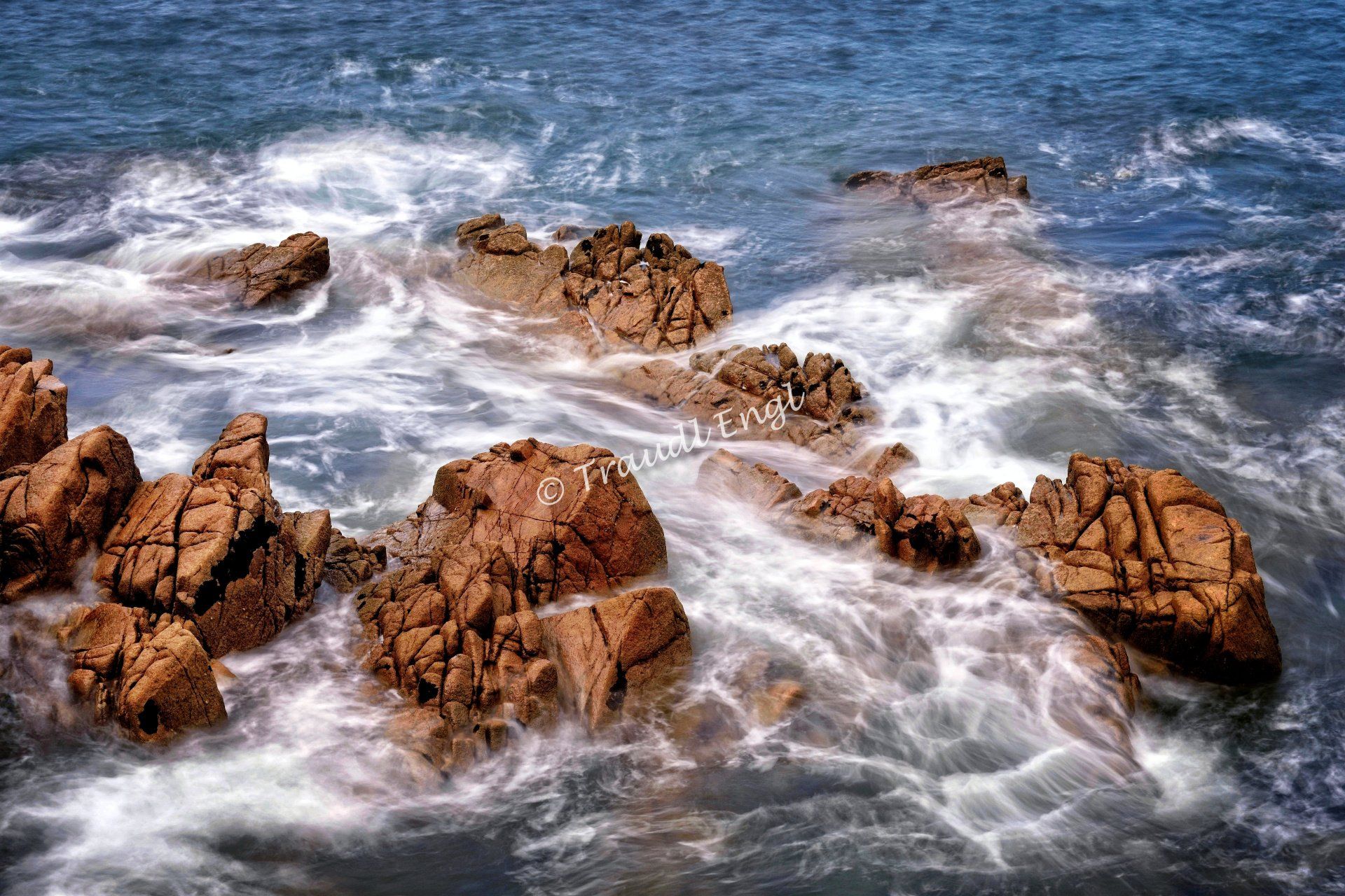 Meeresrauschen, Meeresküste, Felsenküste, Steinküste, Meereswellen, Traudl Engl