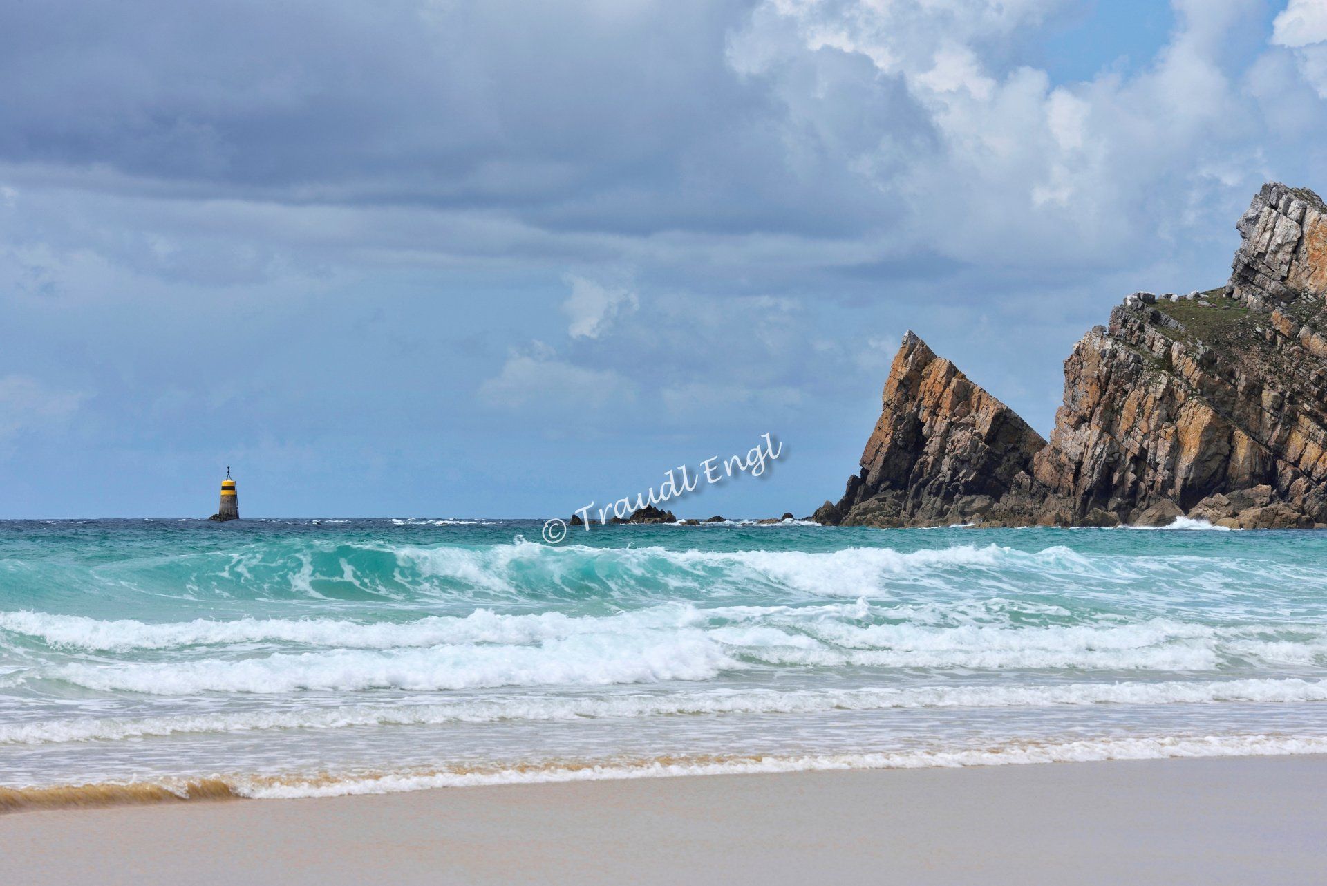 Meeresküste, Landspitze Toulinguet, Felsenküste, Pointe du Toulinguet, Leuchtfeuer, Finistère, Bretagne, Frankreich, Europa, Traudl Engl