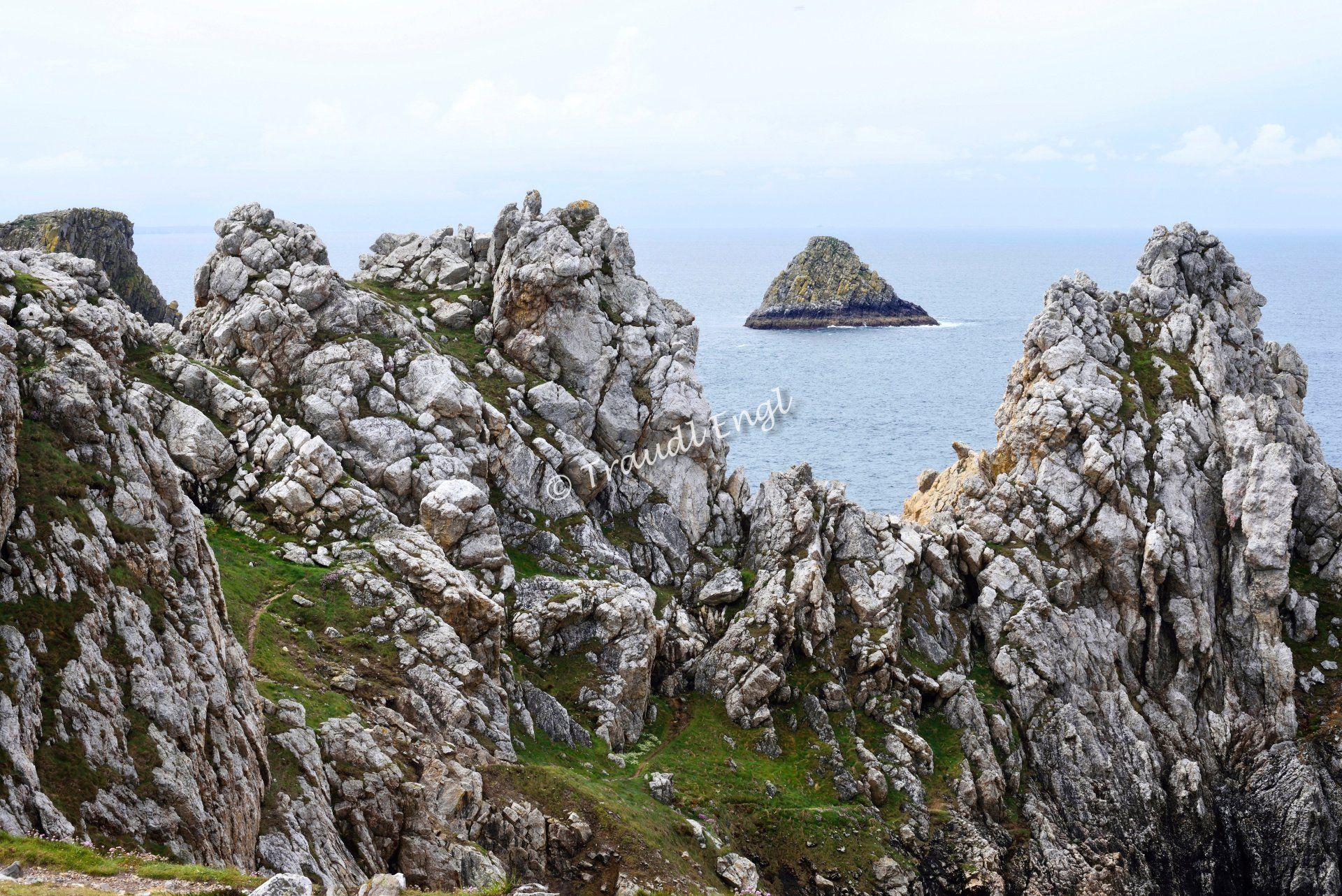 Meeresküste, Felsenkap, Felsenküste, Kap felsig, Pointe de Pen Hir, Les Tas de Pois, Erbseninsel,Bretagne, Frankreich, Europa, Traudl Engl