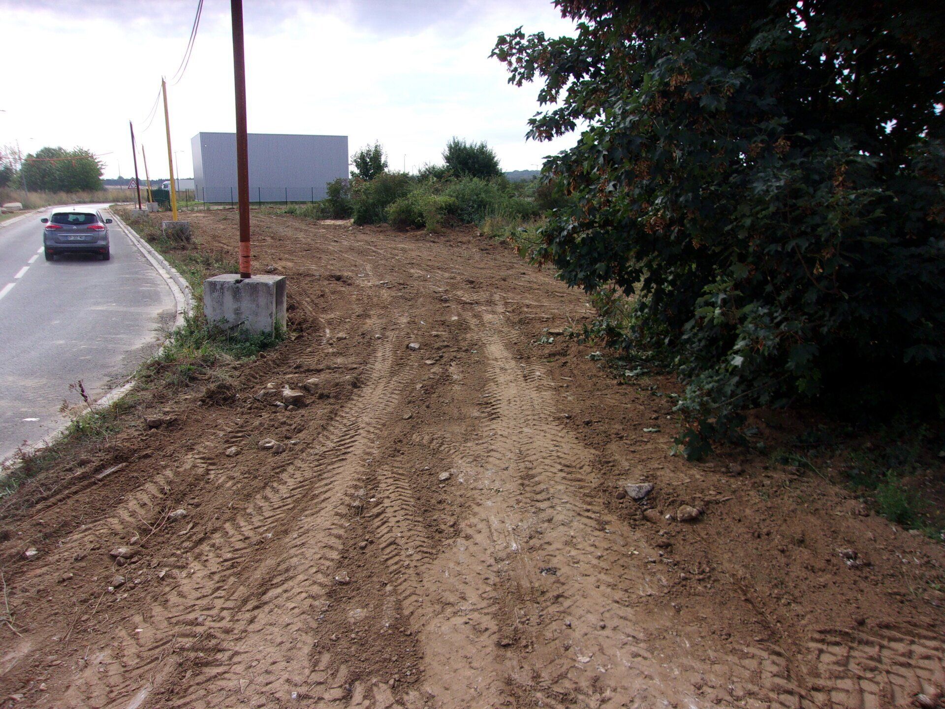 travail de terrassement