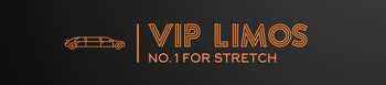 Logo VIP LIMOS - NO. 1 FOR STRETCH