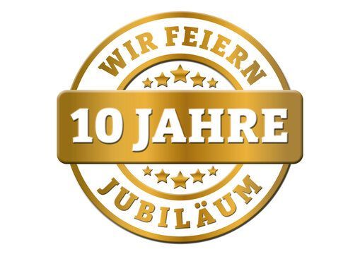 10Jahre Jubiläum