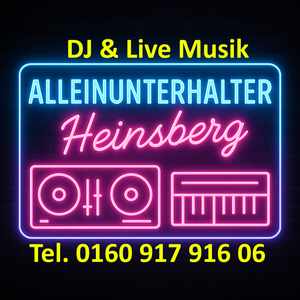 Alleinunterhalter Heinsberg - DJ und Live Musik aus einer Hand