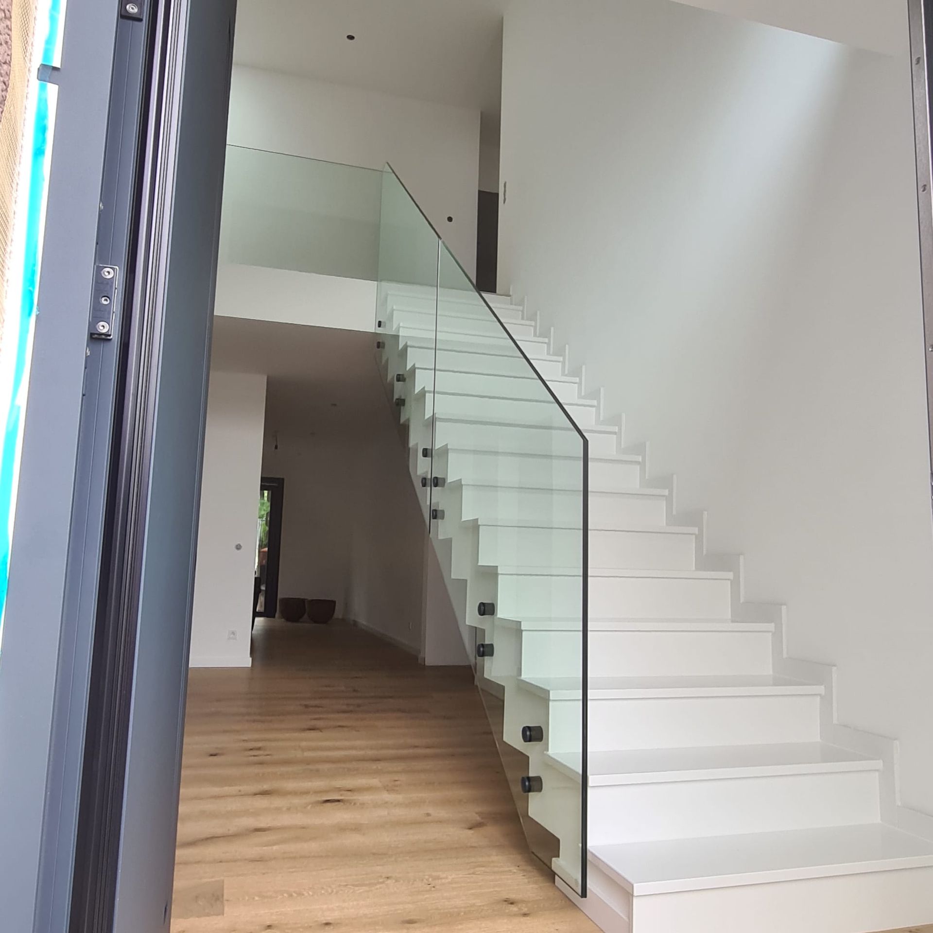 Vollglasgeländer SuhT Metalltechnik / Metallbau