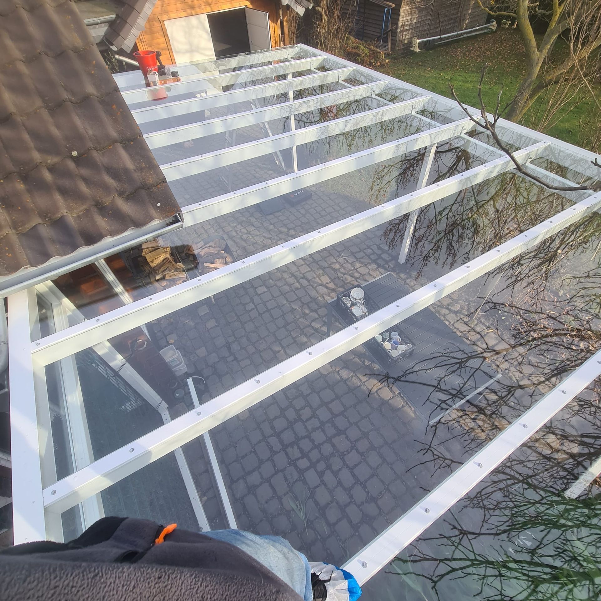 Überdachung SuhT Metalltechnik / Metallbau