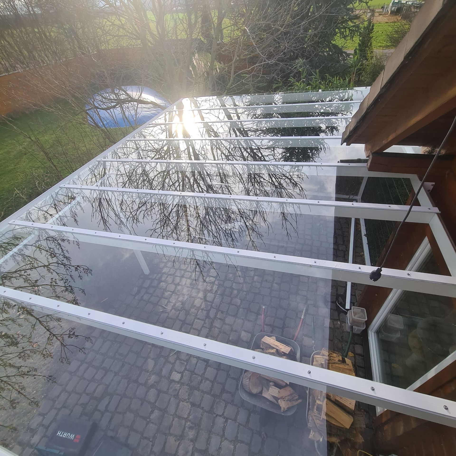 Überdachung SuhT Metalltechnik / Metallbau