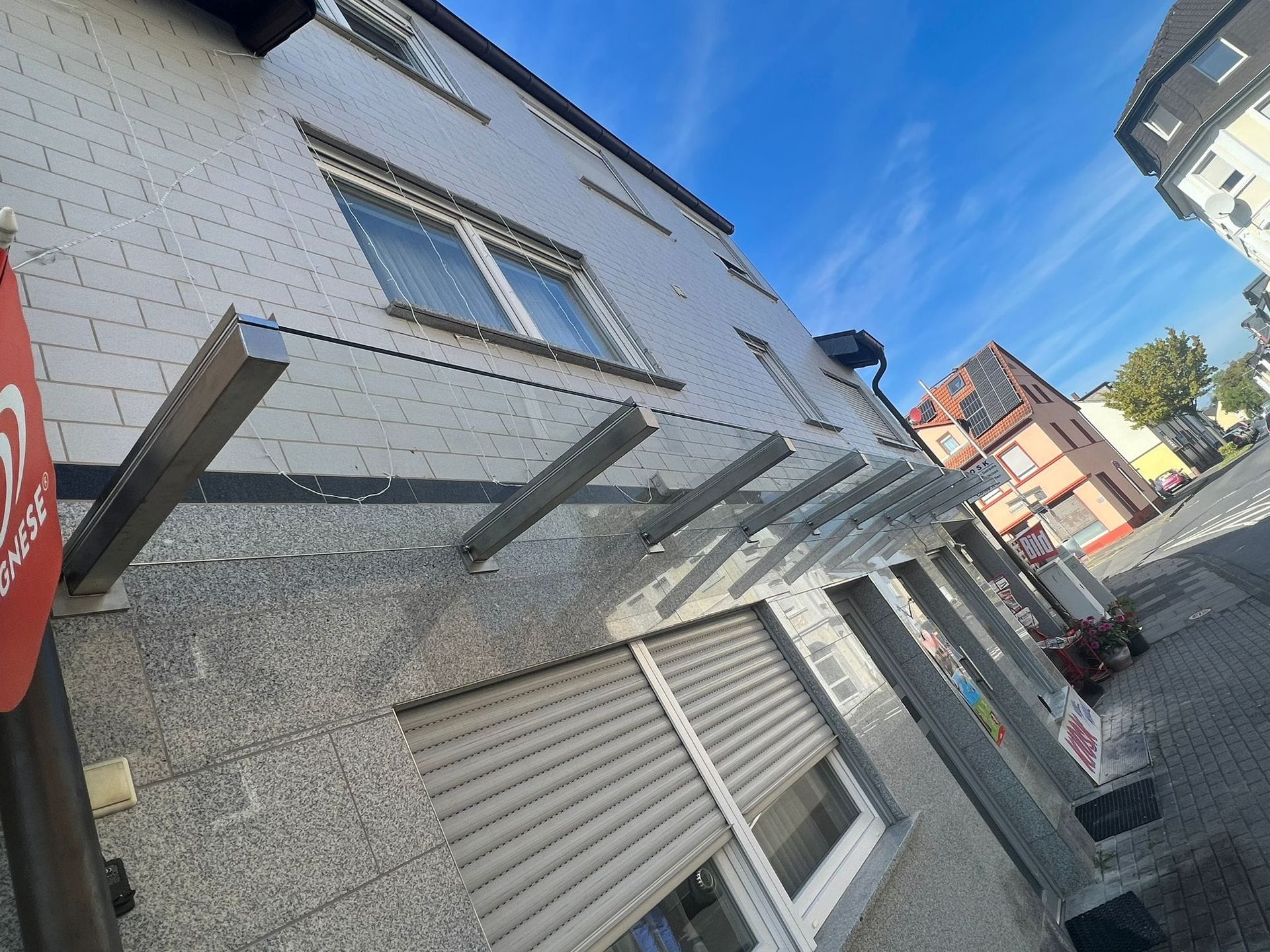 Überdachung SuhT Metalltechnik / Metallbau