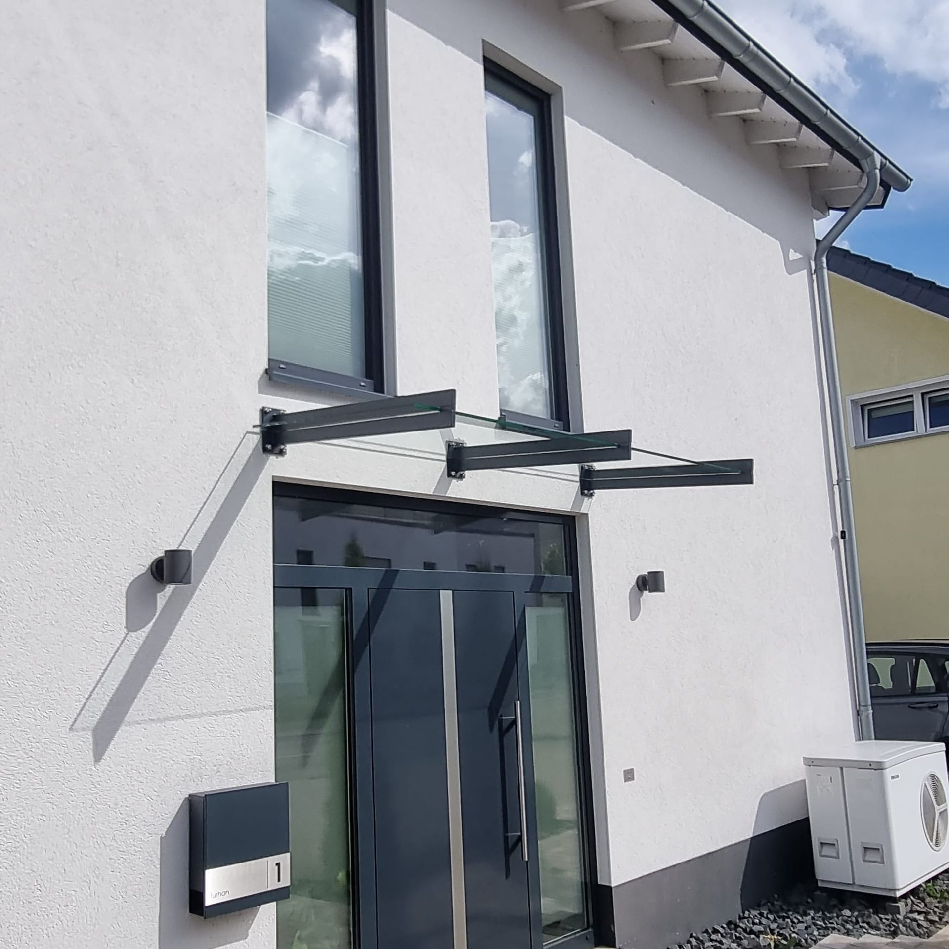 Überdachung SuhT Metalltechnik / Metallbau