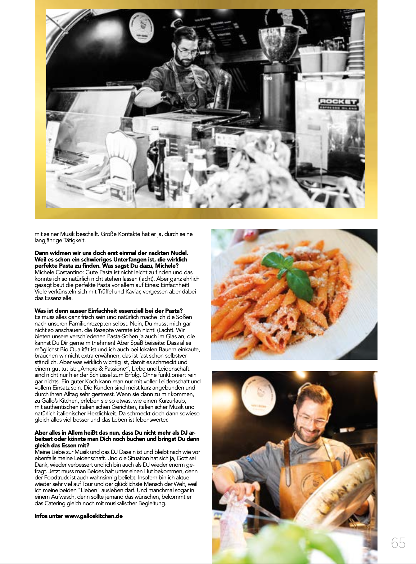 The Harbor Magazine, foodtruck, Gallo´s Kitchen, 