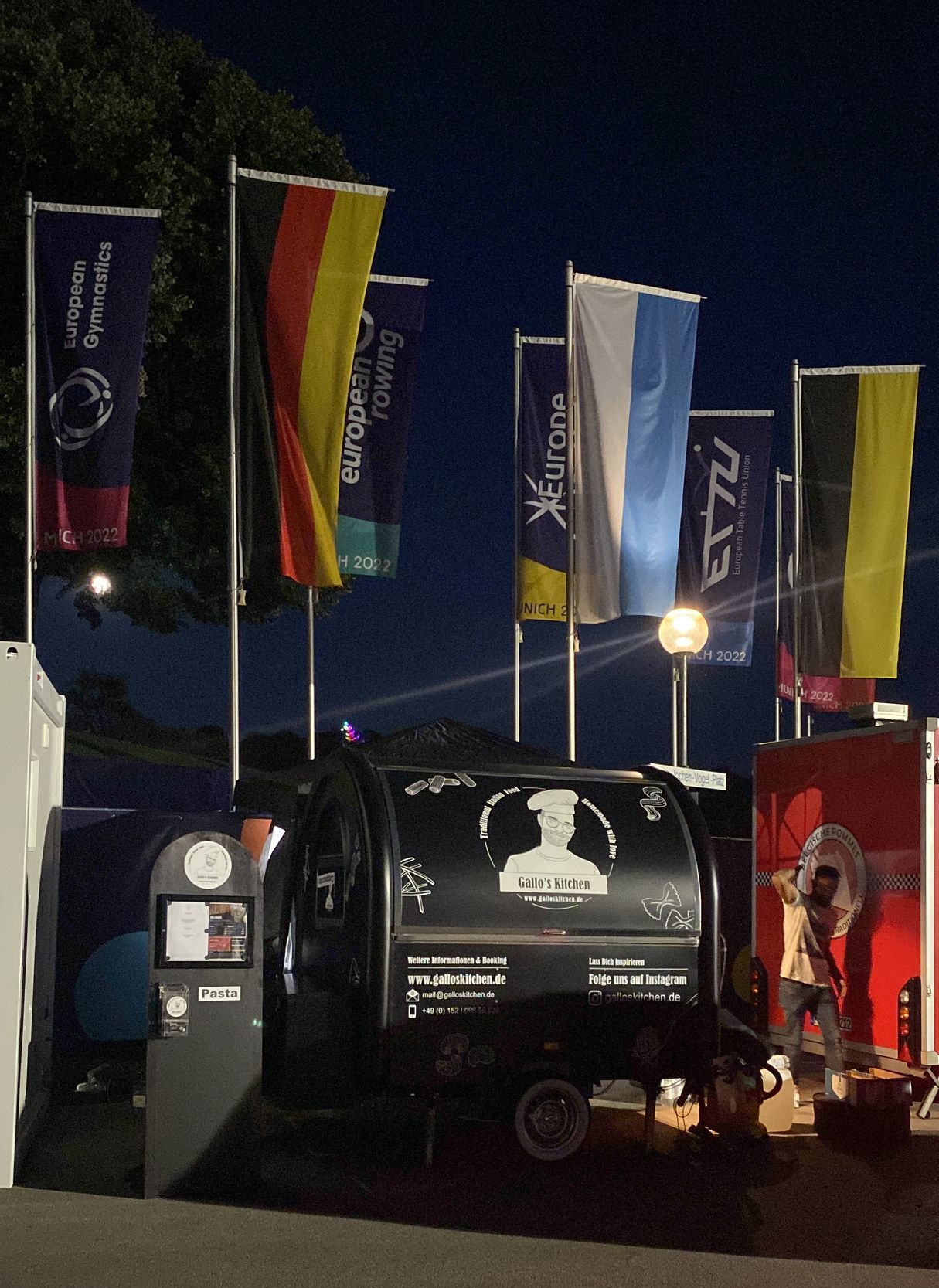 Gallo´s Kitchen, Foodtruck, European Championships munich 2022